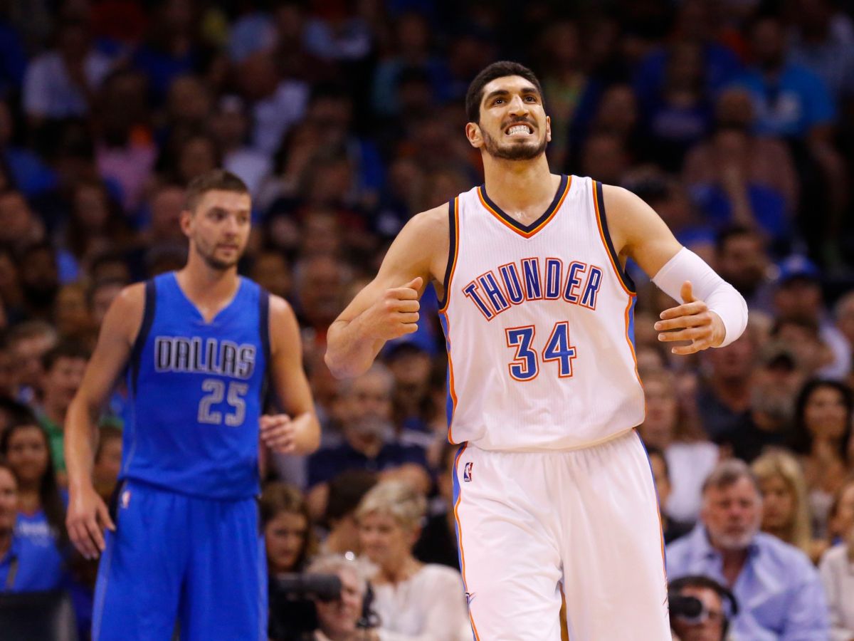 Kanter（右）已經是名堪用的禁區大將。（圖／美聯社／達志影像）