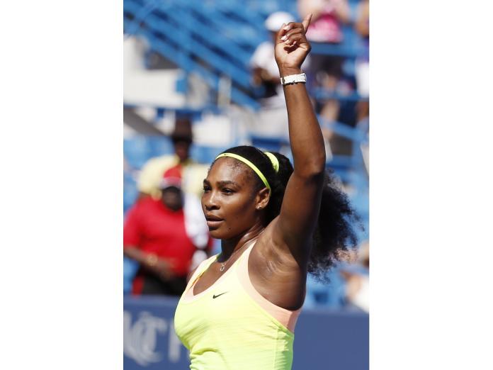 ▲小威廉絲Serena Williams直落二挺進八強。（圖／美聯社／達志影像）