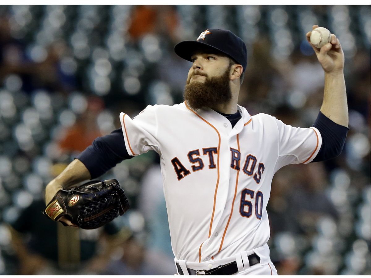 ▲太空人隊先發投手Dallas Keuchel。（圖／美聯社／達志影像）
