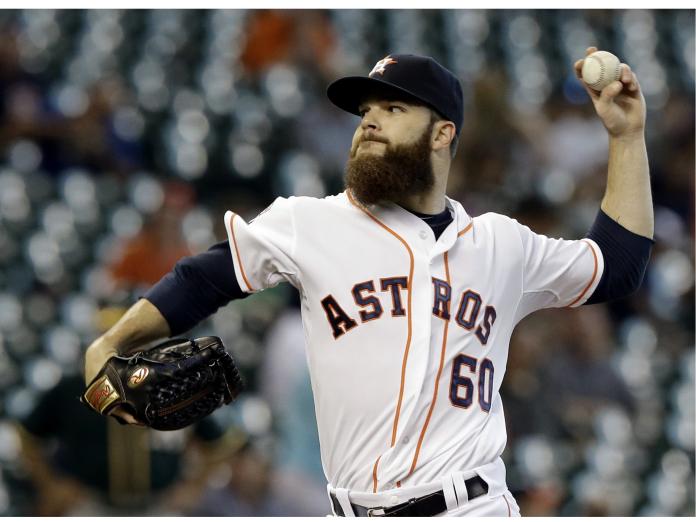 ▲太空人隊先發投手Dallas Keuchel。（圖／美聯社／達志影像）