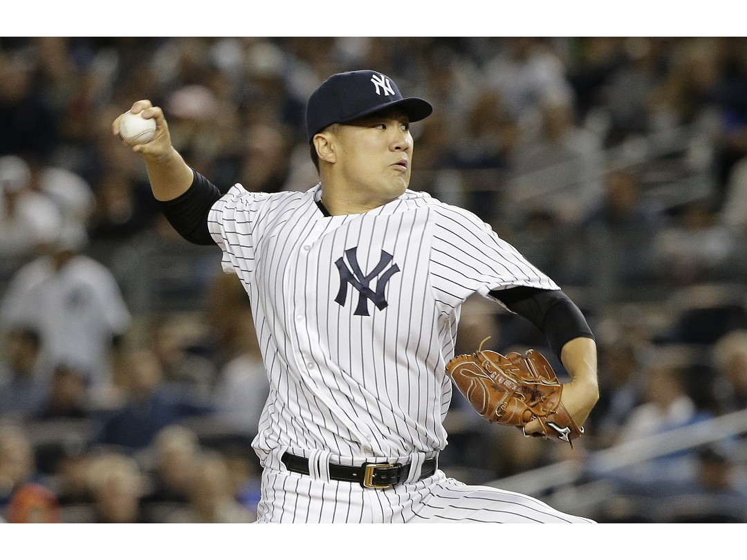 ▲洋基投手田中將大。（圖／美聯社／達志影像）