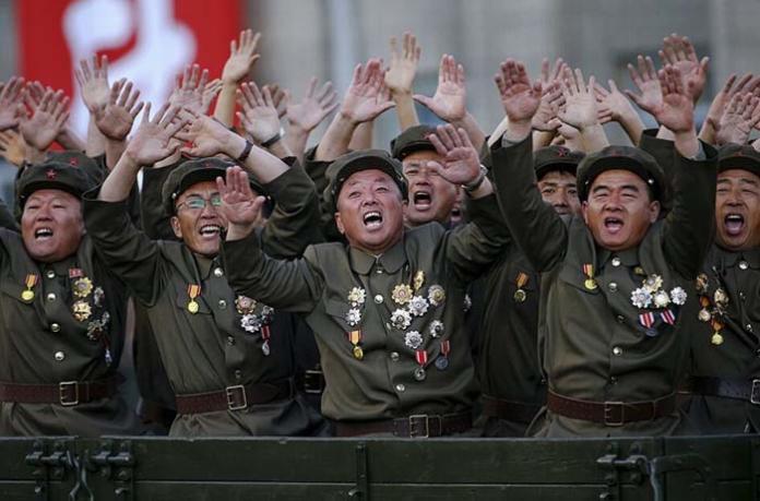 ▲北韓軍人。（圖／環球網）