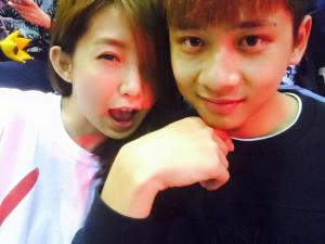 ▲郭書瑤（左）和金陽（右）曾有過4年戀情。（圖／郭書瑤IG）