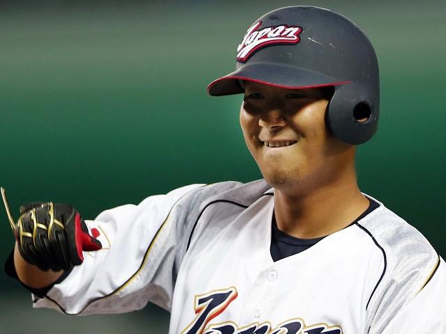 ▲火腿隊主砲中田翔，圖為2015年他代表日本出賽12強棒球錦標賽照。（圖／美聯社資料照／達志影像）