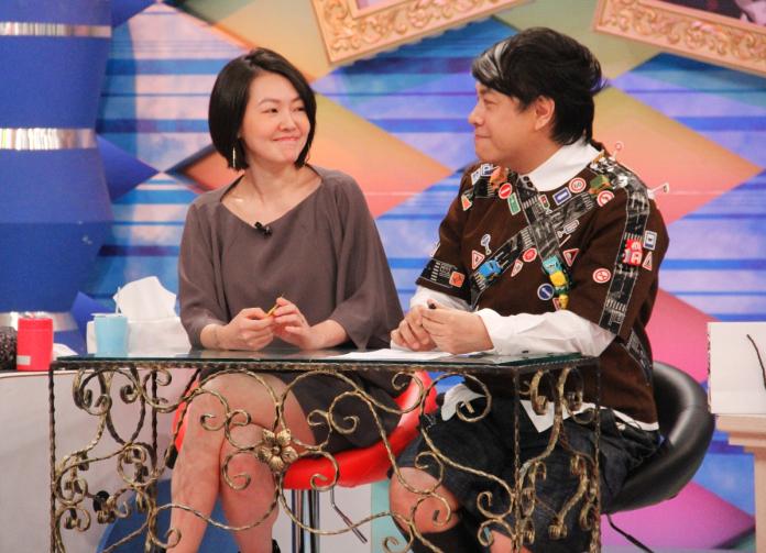 ▲關之琳錄《康熙來了》吐離婚心聲。(圖/中天,2015.11.05)