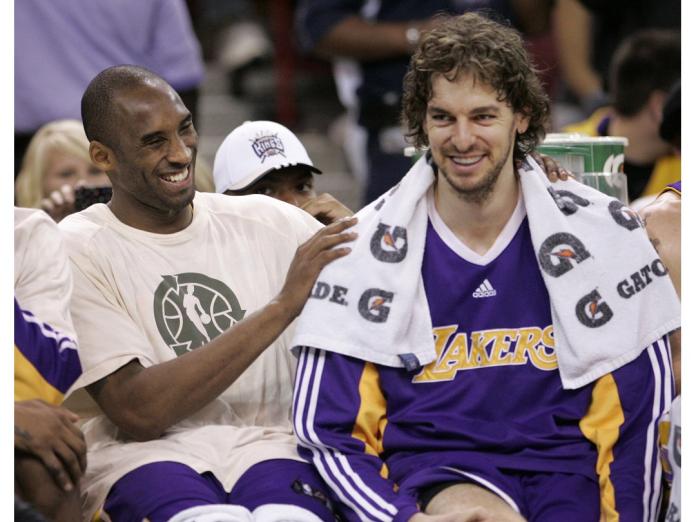 NBA／回憶結識Kobe經過　Gasol：當時沒想過能一起打球

