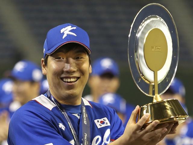 ▲韓國隊金賢洙獲得MVP。(圖/美聯社/達志影像)