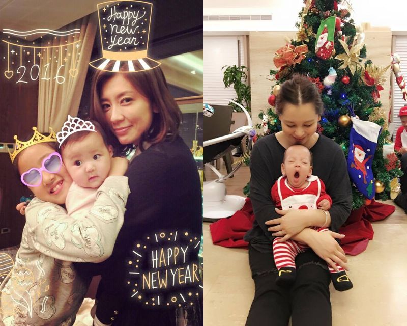 ▲賈靜雯和徐若瑄傳參加親子節目《媽媽是超人》。（圖／取自賈靜雯臉書、徐若瑄臉書，2016.01.11）