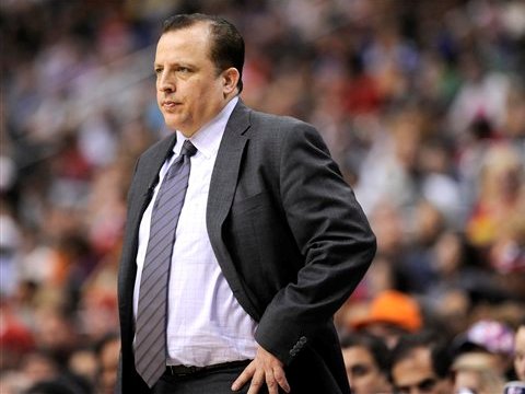 ▲Tom Thibodeau有望讓尼克隊改頭換面。（圖／美聯社／達志影像）