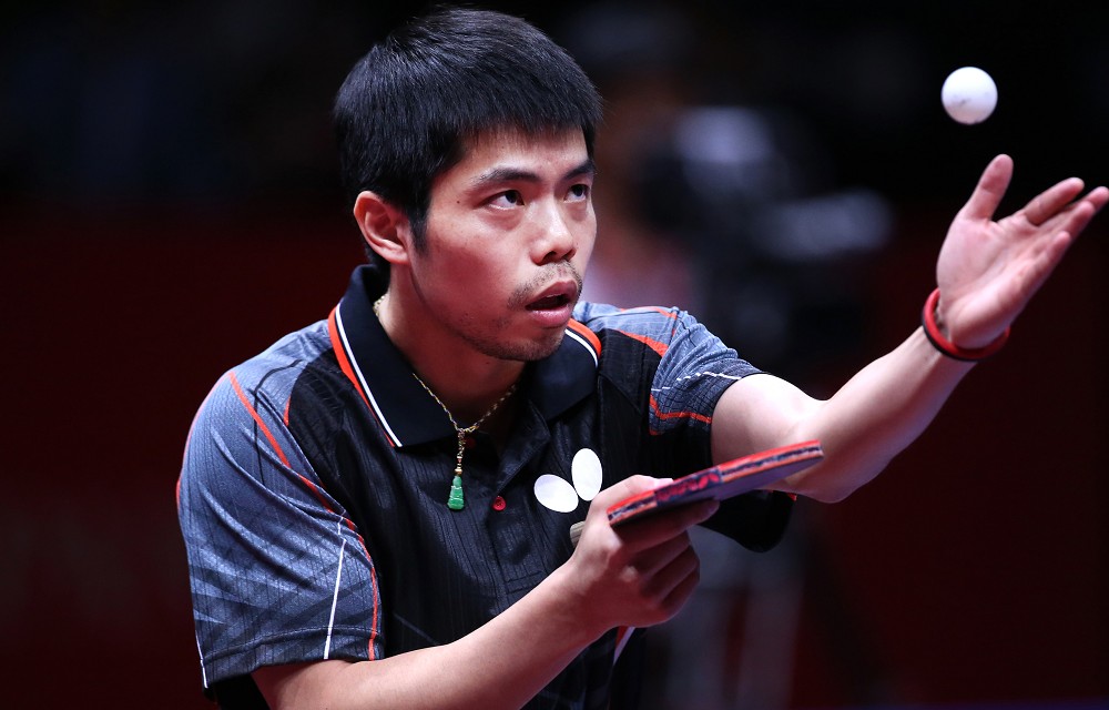 ▲莊智淵拿到匈牙利桌球公開賽男單、男雙冠軍。（圖／美聯社／達志影像）