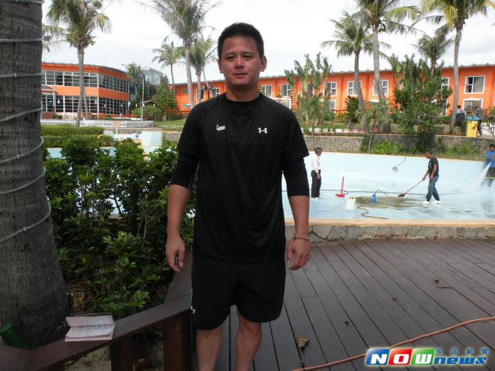 ▲蔡建偉於中職27年開始擔任桃猿隊二軍打擊教練。（圖／記者黃士瑋攝）