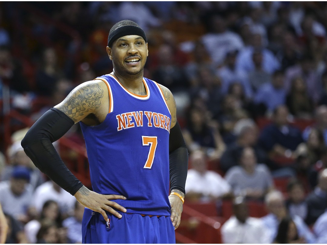 ▲Carmelo Anthony雙十表現助尼克獲勝。（圖／美聯社／達志影像）