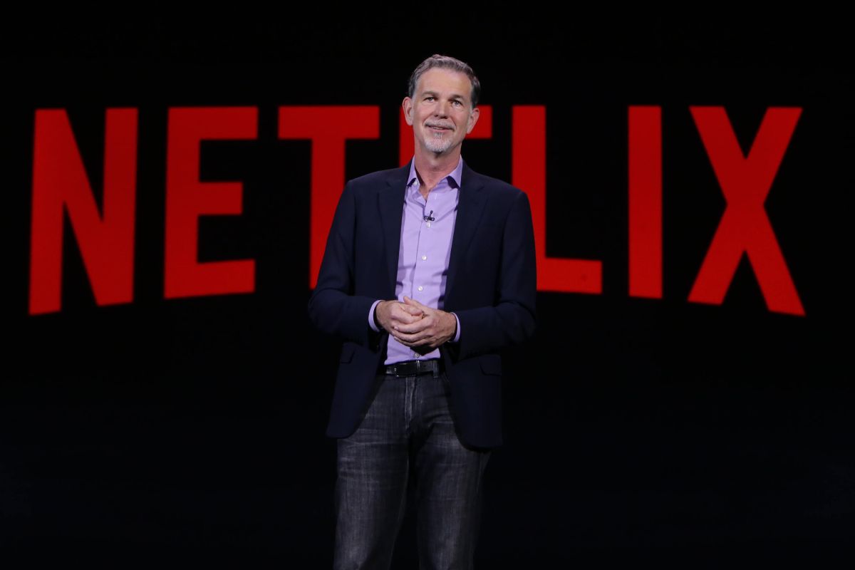 ▲Netflix共同創辦人暨執行長海斯汀（Wilmot Reed Hastings）宣布今年第二季財報，指出流失訂閱戶比預期的兩百萬少許多。（圖／Netflix提供）