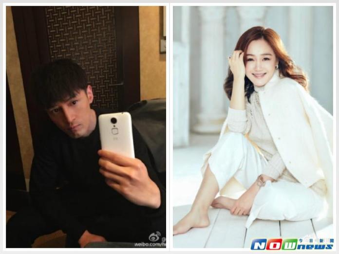 ▲薛佳凝（右）和胡歌有過一段往日情，她也是他第一位公開認過的女友。（合成圖／翻攝自胡歌、薛佳凝微博，2016.01.07）