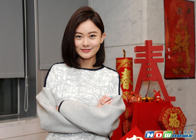 ▲冼佩瑾笑說，星國賀年詞都是用Singlish說「Happy new year啦！」。（圖／記者林調遜攝影，2016.01.22）