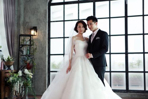 ▲柯佳嬿、邱澤《必娶女人》虐心婚紗戲。（圖／東森，2016.01.22）