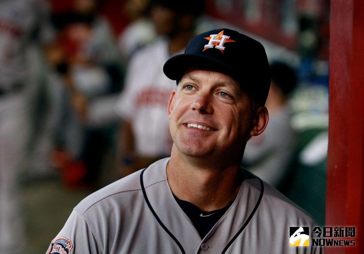 ▲太空人隊總教練A.J. Hinch對子弟兵信心滿滿。（圖／美聯社／達志影像）