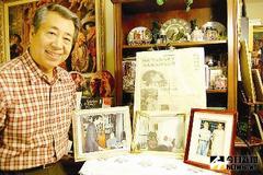 ▲資深藝人鄒森近日返台，準備參加兒子鄒少官的告別式。（圖／翻攝自網路，2016.01.01）