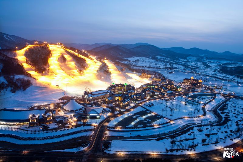 ▲預祝平昌冬季奧運成功舉行，江原道不但已於1月4日在江陵市綠色城市體驗中心開設《2018平昌冬季奧運宣傳館》，也將於2月4日至6日在江陵端午公園一帶舉行「奧運慶典」。（圖／韓國觀光公社提供）