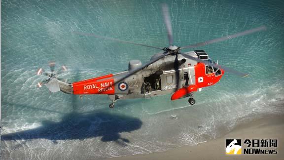 ▲英國皇家海軍海王(Sea King)Mk5直升機。（圖／英國國防部.2016.1.15）