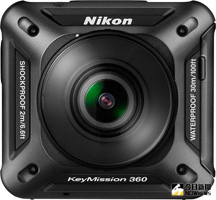 ▲Nikon推出創新相機型號 KeyMission 360，讓人踏進親歷其境的運動攝影機世界。（圖／翻攝自Nikon官網）
