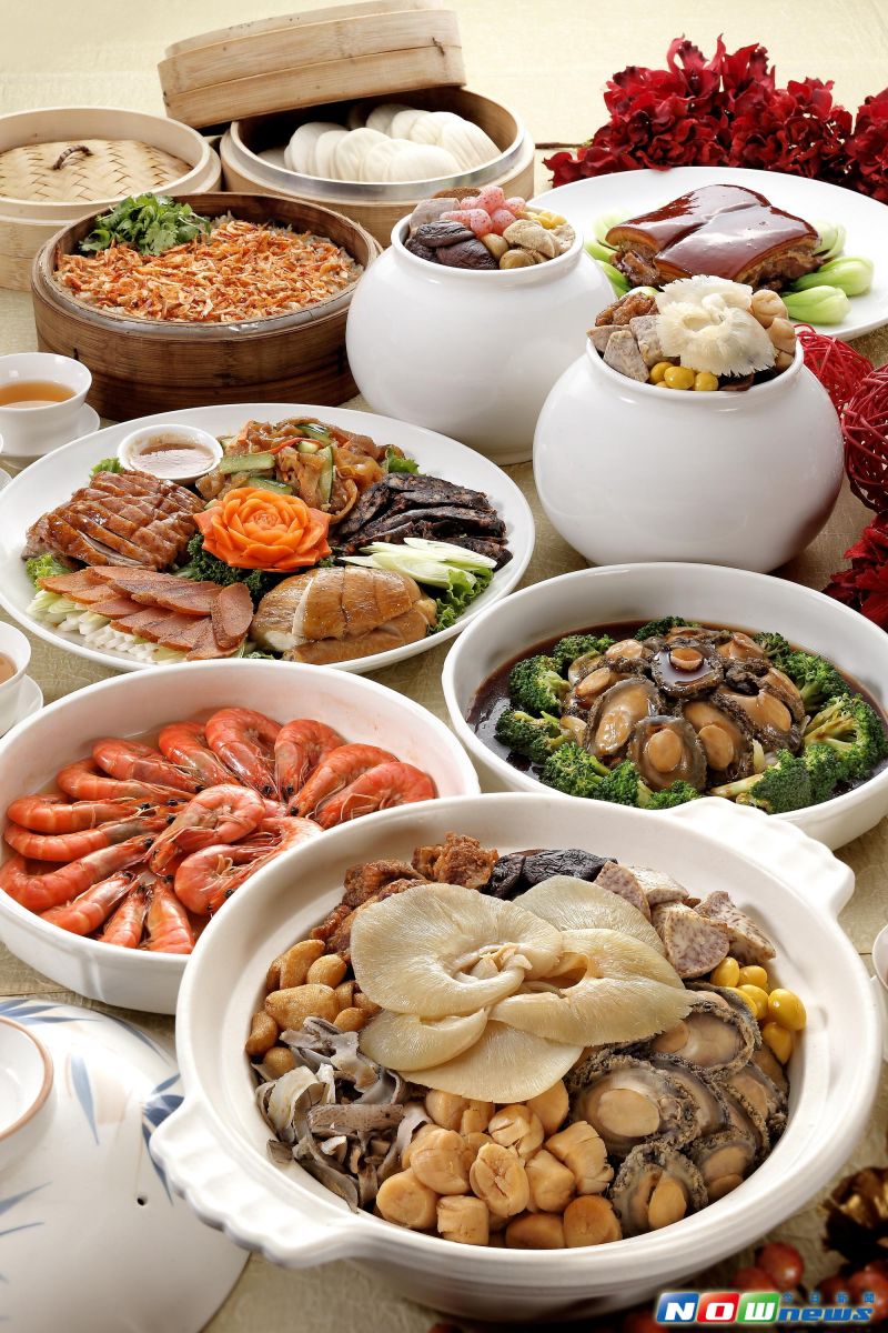 ▲台北天成大飯店外帶年菜。（圖／天成飯店提供）