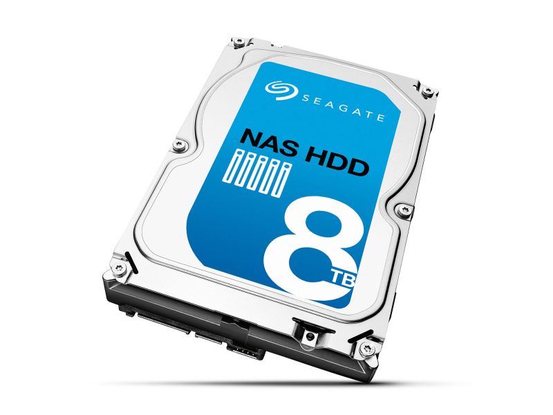 ▲希捷Seagate NAS HDD 8TB（圖／希捷科技提供）