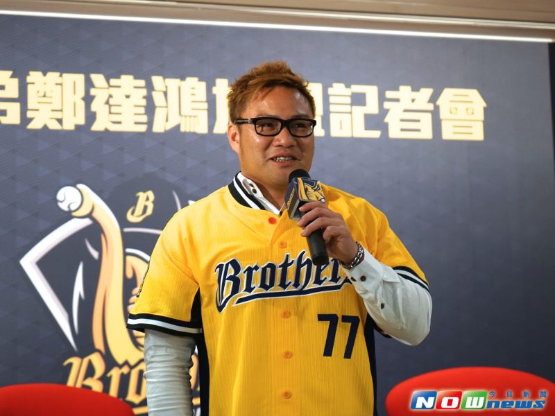 鄭達鴻自認狀況不錯，對新球季也很有期待。（圖／記者沈明璁攝）