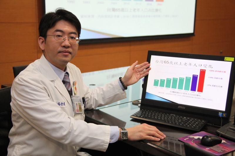 ▲成大醫院內科部老年科楊登棋醫師。