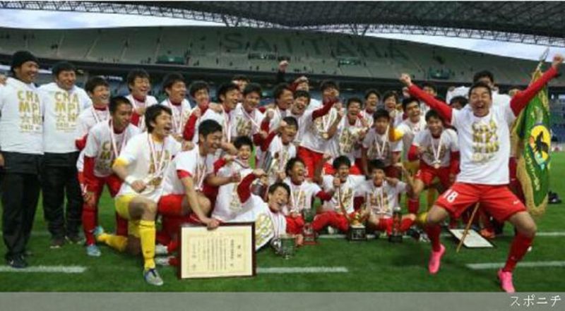 ▲2016日本高校足球冠軍東福岡高中。（圖／何長發提供）