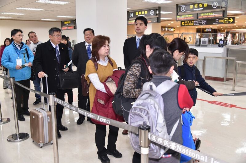 ▲台北市長柯文哲率團前往日本考察7天。（圖／市府,2016.1.24）