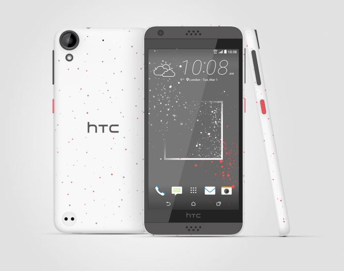 ▲全新HTC Desire系列採用雙色潑彩設計，較之前的更為潮流時尚（圖／HTC提供）