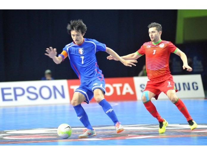 五人制足球國腳張仟縈國家隊生涯最終戰收獲1進球，平局收場。（圖／中華足協提供）