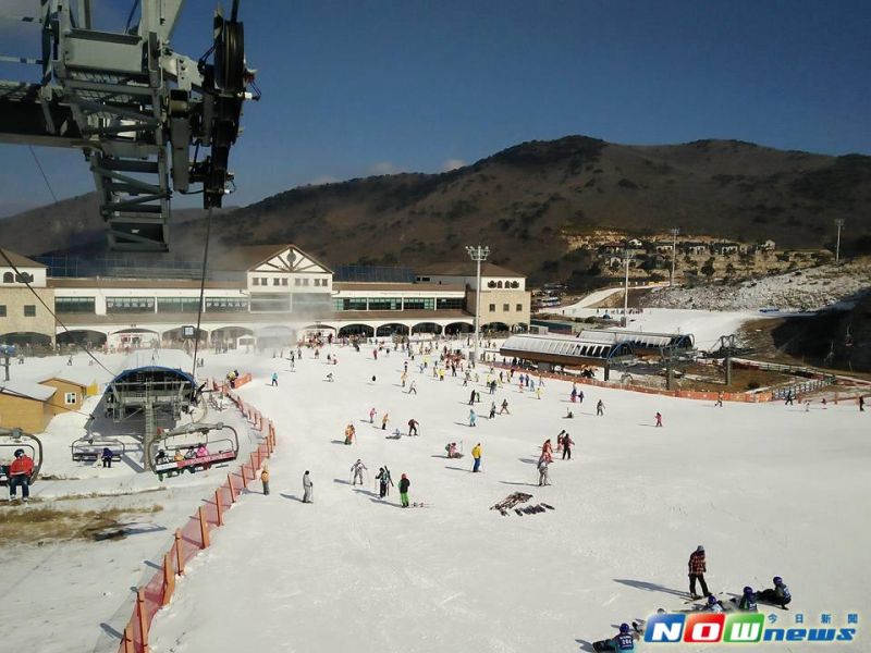 ▲位於釜山慶尚南道梁山市的伊甸園山谷渡假村。（圖／記者黃欣妮攝 2016.1.26）