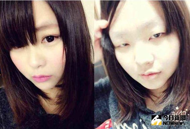 ▲日本網友指出，一般能靠化妝就能變美女的只有「眼睛不好看」的女性，他用手繪稿告訴大家，「除了眼睛外不好看」的女性連化妝也難遮掩。（圖／翻攝自推特）