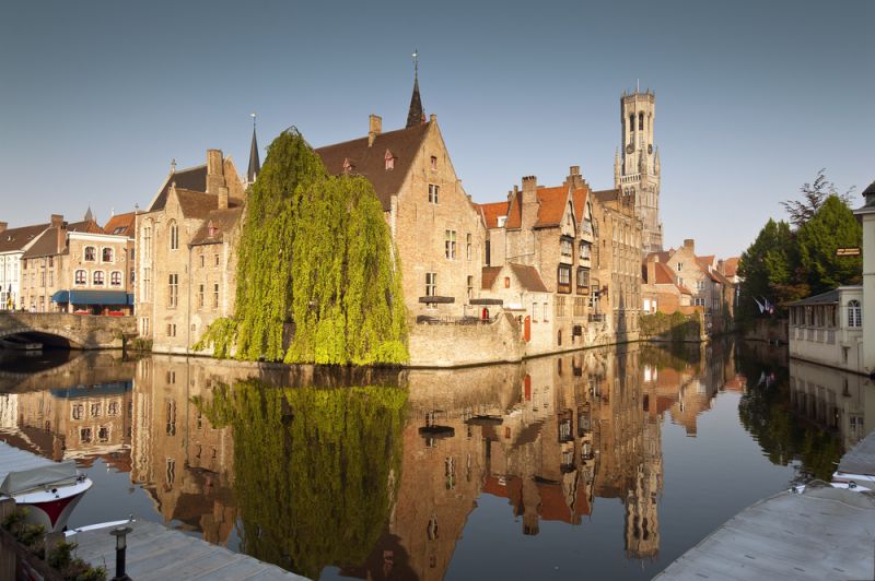 ▲比利時布魯日以整體評價8.8的高分榮登情侶最愛全球旅遊景點冠軍。（圖／Agoda.com提供）