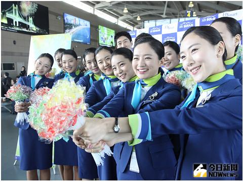 東北亞低成本航空市場持續發燒，釜山航空客運量正式突破千萬人次。（公關照）