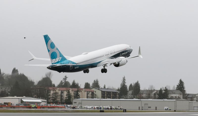 ▲波音公司的737Max客機，有望在這次的拜習會，突破於中國的銷售困境。示意圖。（圖／達志影像／美聯社）