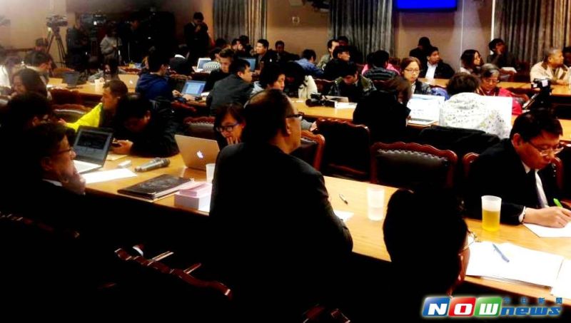 ▲立法院副院長蔡其昌今（25）日主持「公民記者採訪座談會」，吸引各方代表前來參與，現場座無虛席。（圖／記者陳彥驊攝,2016.02.25）