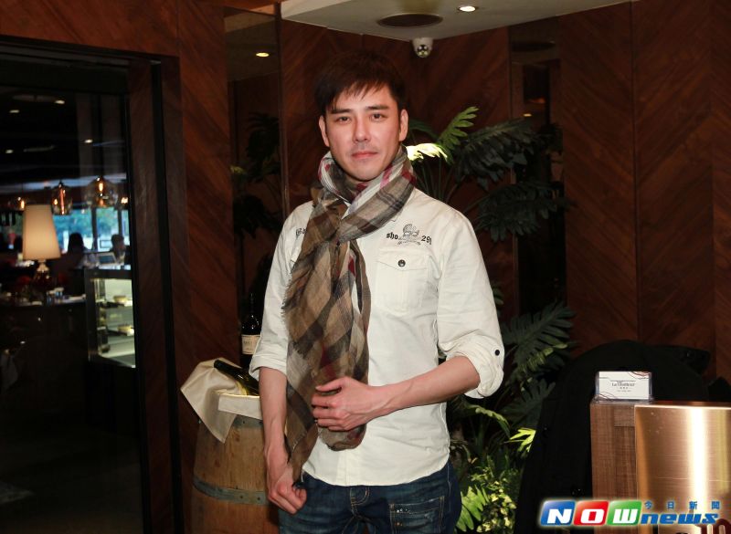 ▲藝人丁力祺出席王橞霙公司春酒。（圖／記者陳明安攝影，2016.2.15）