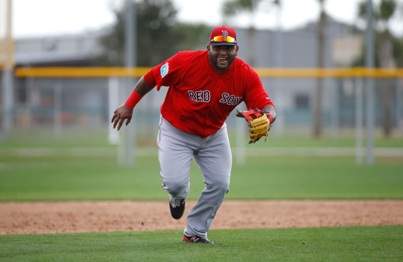 ▲（設計對白）Sandoval：體脂率17%的肚子比較小了吧？（圖／美聯社／達志影像）