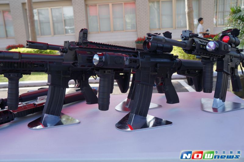 ▲國造T-91S步槍。（資料圖／記者呂烱昌攝影.2016.2.16）