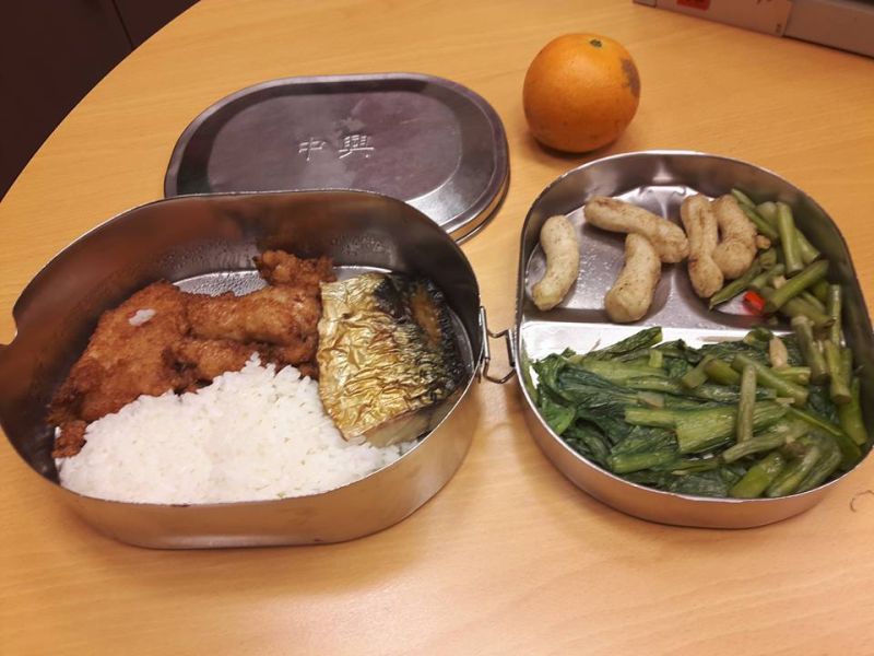 ▲總統府中興便當。（圖／總統府幕僚提供）