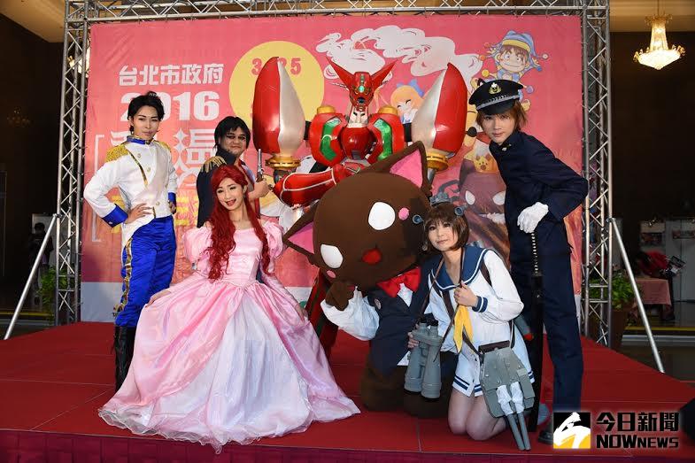 ▲台北市政府首次主辦動漫活動，更是本土動漫創作首次在市政大樓的公共空間展出。（圖／台北市觀傳局提供）