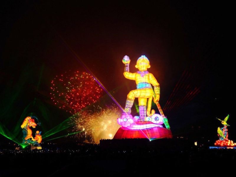 ▲2016台灣燈會2026萬人次新高，創20個史上第一。