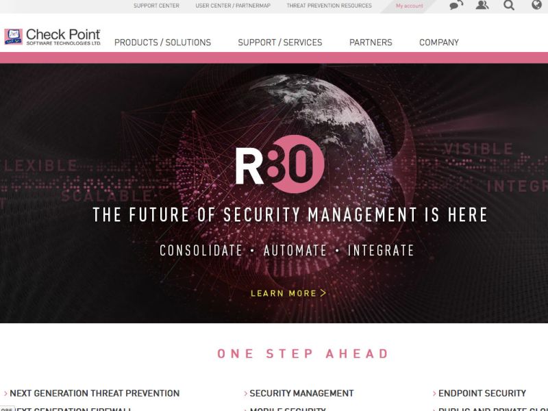 ▲國際資安業者Check Point宣布和IBM Security合組威脅防禦聯盟（圖／取自Check Point網站）