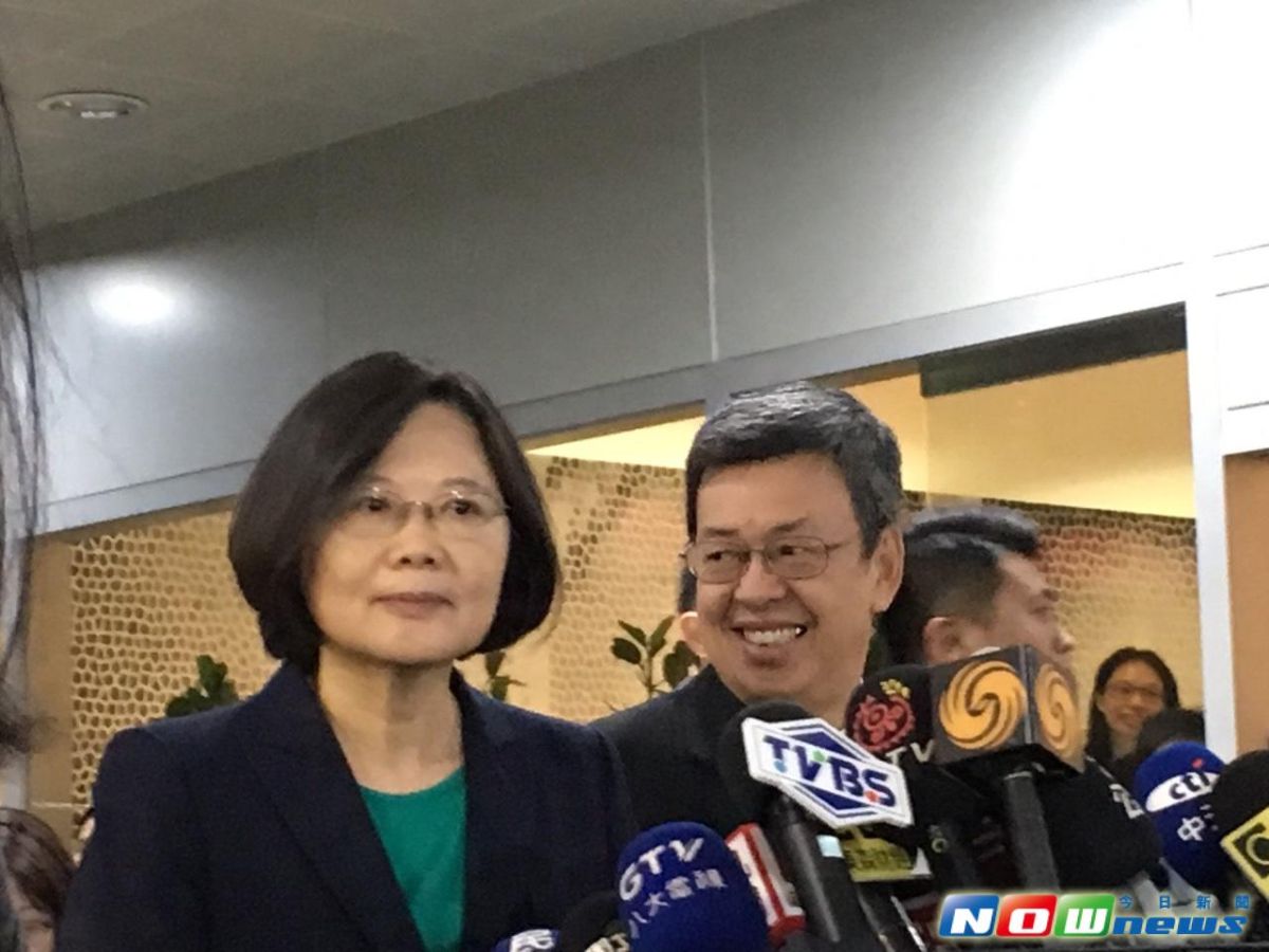 ▲針對「雙英會」民進黨總統當選人蔡英文表示後續再看看。（圖／記者楊淳卉攝,2016.2.23）