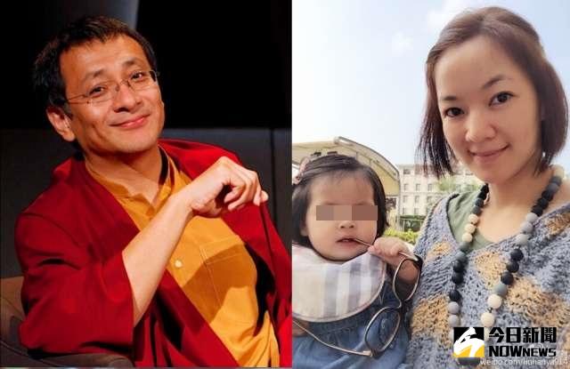 ▲阿雅（右）為當快樂媽，想替老公竹慶本樂仁波切（左）生第二胎。（合成圖／翻攝自網路）
