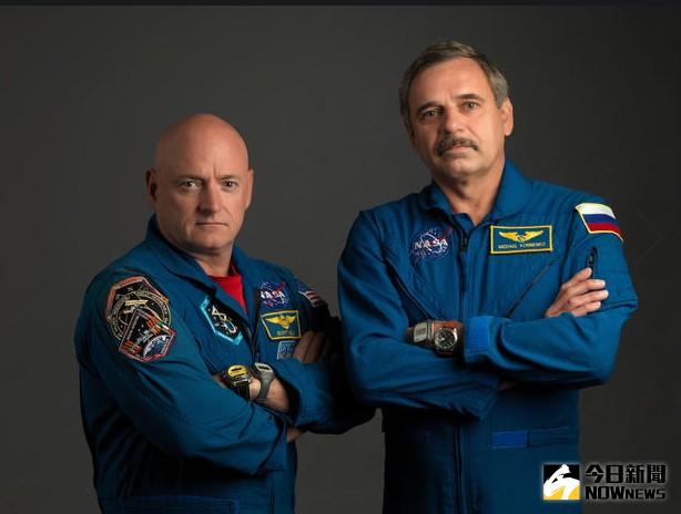 ▲美國太空人凱利（Scott Kelly）和俄羅斯太空人柯年科（Mikhail Kornienko），2015年3月27日兩人登上國際太空站至今，已在太空停留340天。（圖／翻攝自NASA）