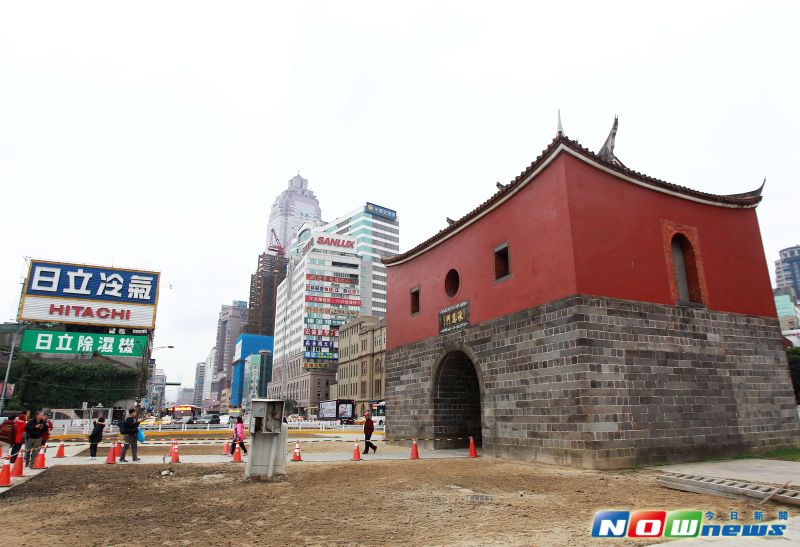 ▲睽違40年 台北府城北門重現風華。（圖／記者陳明安攝影，2016.2.16）